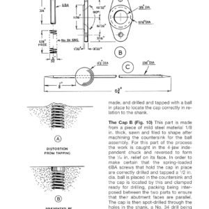 Metalwork and also Machining Hints and also Tips for Home Craftsmans: 101 Blueprints and also Illustrations (Fox Church Posting) Beginners' Source - Useful Tips, Directions, and also Illustrations of Devices and also Approaches 13 Metalwork and also Machining Hints and also Tips for Home Craftsmans: 101 Blueprints and also Illustrations (Fox Church Posting) Beginners' Source - Useful Tips, Directions, and also Illustrations of Devices and also Approaches - Image 7