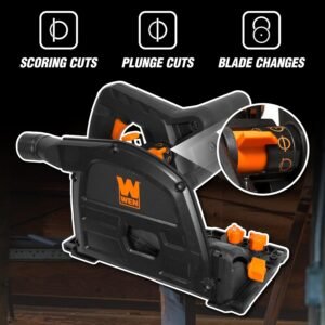 WEN CT1065 10-Amp 6.5-Inch Dive Slice Sidewinder Rounded Path Saw, African-american 16 WEN CT1065 10-Amp 6.5-Inch Dive Slice Sidewinder Rounded Path Saw, African-american - Image 7