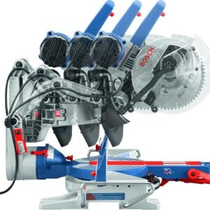 BOSCH CM10GD Treaty Miter Observed - 15 Amplifier Corded 10 In Dual-Bevel Gliding Soar Miter Observed along with 60-Tooth Carbide Saw Cutter - Image 4
