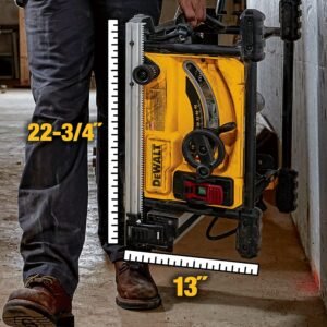 Dewalt DWE7485R 120V 15 Amplifier Treaty 8-1/4 in. Corded Jobsite Desk Viewed (Revived) - Image 4