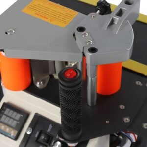 Timber Side Lace Maker, 110V Portable Side Bander Carpentry Gluing Maker Adjustable Rate, Timber Pvc Dual Edge Gluing Side Bander for Straight & Arc Edges - Image 6
