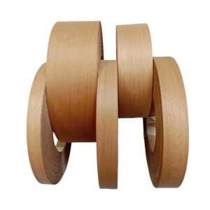 Beech Side Grouping 1-1/2" X 25' Barrel, Preglued Iron On Lumber Laminate Bit, Hot Melt Adhesive Edgebanding Strip, Flexible Lumber Piece Border Trim for Furnishings Plyboard Cabinetry Grouping - Image 7