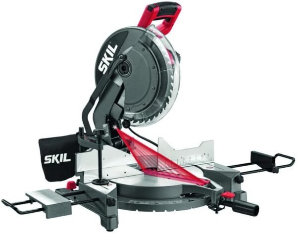 SKIL 3821-01 12-Inch Quick Mount Material Miter Found along with Laser Device