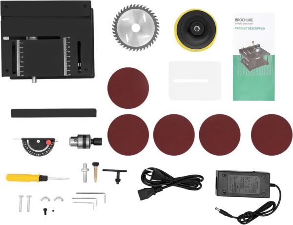 Mini Dining Table Observed, 200W Wood Working Observed Portable Mini Pc Electric Saws along with Modifiable 0-90 ° Slant as well as 1.38 in Reducing Deepness, Pc Electric Saws for Lumber, Polymer, PCB Crafting 8 61 4FJAzoEL. AC SL1500
