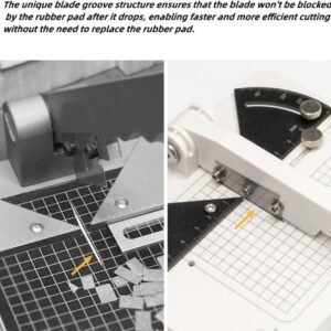 ANSAI Miter Cutter Machine, Slant Reducing Terminal along with 3 Substitute Cutters, Setting Up Called For 10 ANSAI Miter Cutter Machine, Slant Reducing Terminal along with 3 Substitute Cutters, Setting Up Called For - Image 4