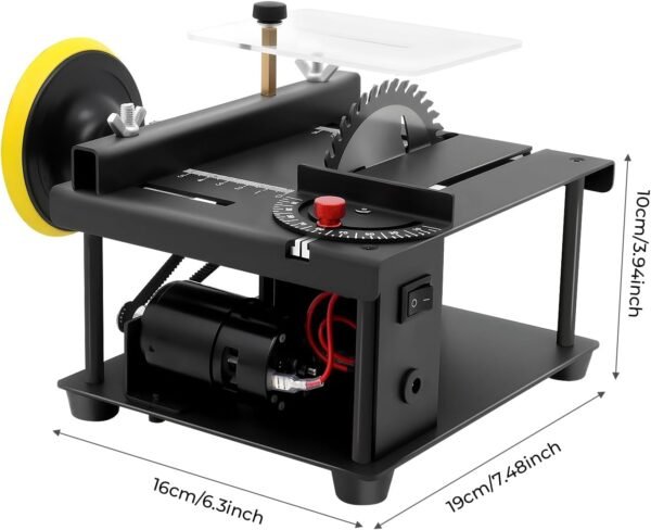 Mini Dining Table Observed, 200W Wood Working Observed Portable Mini Pc Electric Saws along with Modifiable 0-90 ° Slant as well as 1.38 in Reducing Deepness, Pc Electric Saws for Lumber, Polymer, PCB Crafting 4 61FQaUbTJlL. AC SL1500