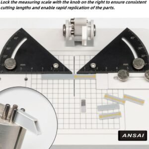 ANSAI Miter Cutter Machine, Slant Reducing Terminal along with 3 Substitute Cutters, Setting Up Called For 9 ANSAI Miter Cutter Machine, Slant Reducing Terminal along with 3 Substitute Cutters, Setting Up Called For - Image 3