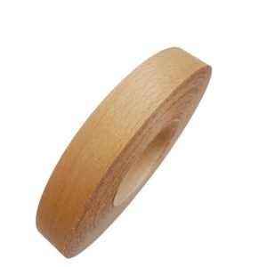Beech Side Grouping 7/8" X fifty' Scroll, Preglued Iron On Timber Laminate Strips, Hot Melt Personal Adhesive Edgebanding, Flexible Timber Strip Border for Household Furniture Plyboard Repair Service Wood Working - Image 3