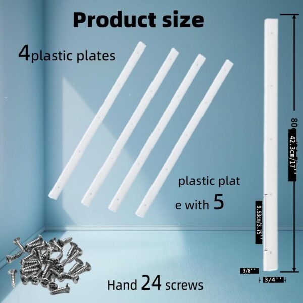 Dining Table Observed Crosscut Dogsled|3/4" x3/8" x17" ( 1.9 centimeters × 1.0 centimeters × 43.2 centimeters ) Fee UHMW Plastic|Pre-Drilled, 4 Pubs Consisted of|Soft Moving|Preciseness Woodworking 3 61JY1MD0Y1L. AC SL1500