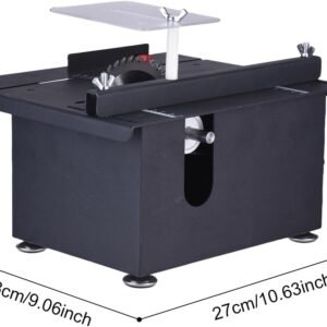 Dining Table Saw, Weytoll 100W Mini Wood Working Power Saw Liftable Reducing Velocity Guideline for Timber Reducing Produceds - Image 8