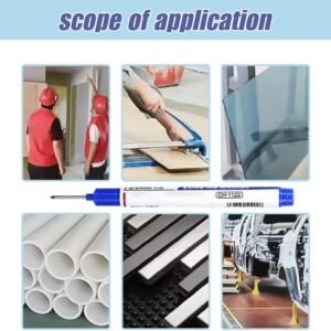 Lengthy Scalp Deep Opening Pen Pens, Improved 20mm Profound Quick-dry Waterproof Long Nostrils Pen, Deep Scope Markers Multi-Purpose Deep Opening Pen Pens for Building Carpenters Builders (Combined) - Image 5