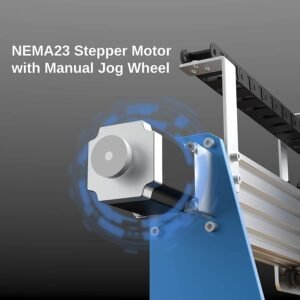 Genmitsu CNC Hub Device PROVerXL 4030 for Timber Steel Polymer MDF Creating Fine Arts Crafts Do It Yourself Style, 3 Center Mincing Reducing Inscription Device, Working Region 400 x 300 x 110mm (15.7"x11.8"x4.3") - Image 5