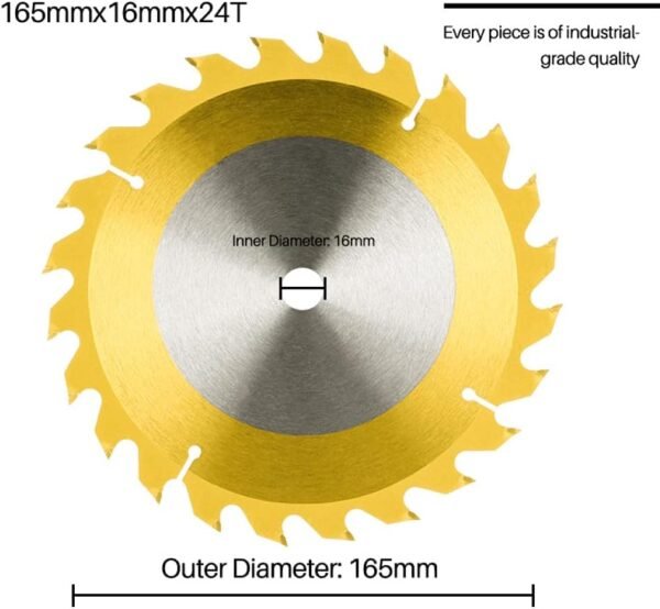 TCT Round Observed Cutter 20mm Shouldered 24T 60T Lumber Reducing Disks Along With Finishing(165x16x24T) 1 61VRsDGGRcS. AC SL1000