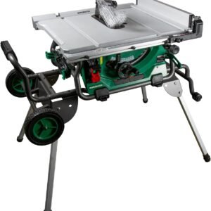 Metabo HPT 10-Inch Dining Table Found, 15-Amp Energy Found along with Huge 28 3/4″ x 22″ Dining table, Finest in Course Slit Ability, Pro Degree Electric Motor, Sturdy Crease and also Roll Stand Up, Modifiable Feet, C10RJS