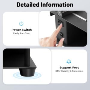Mini Dining Table Observed, 200W Wood Working Observed Portable Mini Pc Electric Saws along with Modifiable 0-90 ° Slant as well as 1.38 in Reducing Deepness, Pc Electric Saws for Lumber, Polymer, PCB Crafting 16 Mini Dining Table Observed, 200W Wood Working Observed Portable Mini Pc Electric Saws along with Modifiable 0-90 ° Slant as well as 1.38 in Reducing Deepness, Pc Electric Saws for Lumber, Polymer, PCB Crafting - Image 8