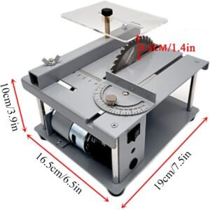 Little Multi-Function Dining Table Saw, Do-it-yourself Style Preciseness Electric Found Mini Steel Small Home Reducing Maker 7 Little Multi-Function Dining Table Saw, Do-it-yourself Style Preciseness Electric Found Mini Steel Small Home Reducing Maker - Image 3