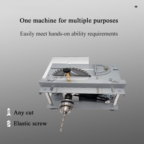 Little Multi-Function Dining Table Saw, Do-it-yourself Style Preciseness Electric Found Mini Steel Small Home Reducing Maker 3 61tW9R2njVL. AC SL1500