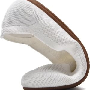 Puxowe Female's Dancing Residences Breathable Knit Trip Comfy Sphere Foot Strolling Footwear along with Arc Help Sole for Job - Image 6