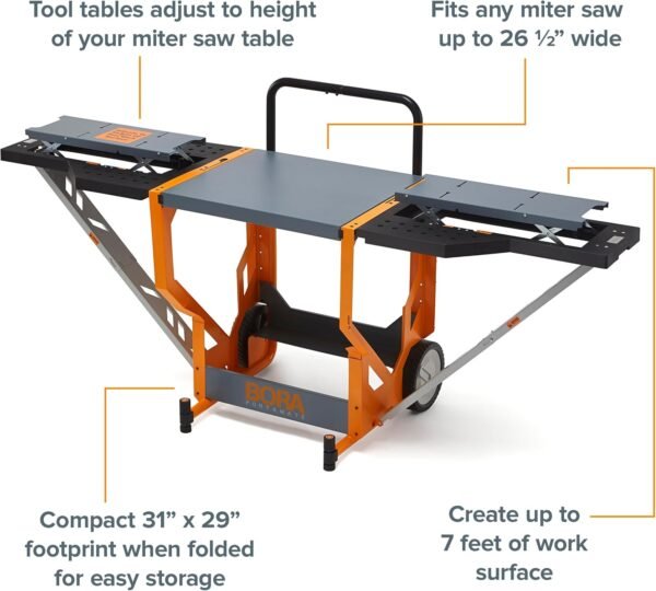 Bora Portamate Miter Viewed Stand Up Job Terminal 400 Lbs Maximum Body Weight Portable Rolling Dining Table Viewed Stand Up Work Bench along with Folding Part Expansions Miter Viewed Stands Up PM-8000 1 71 4nEQ+KNL. AC SL1500