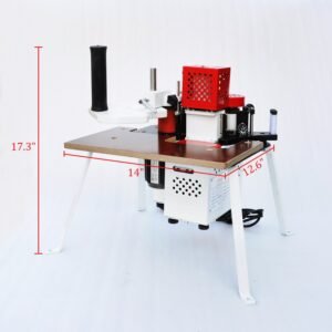 Rhegeneshop Industrial New 110V 765W D80 Portable Handbook 10-45mm Lace Strip Glue Edgebanding Side Bander Lumber Wood Finishing Carpentry Maker - Image 3
