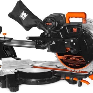 WEN 15-Amp 12-Inch Dual-Bevel Sliding Substance Miter Viewed along with Laser Device (MM1213T) - Image 3