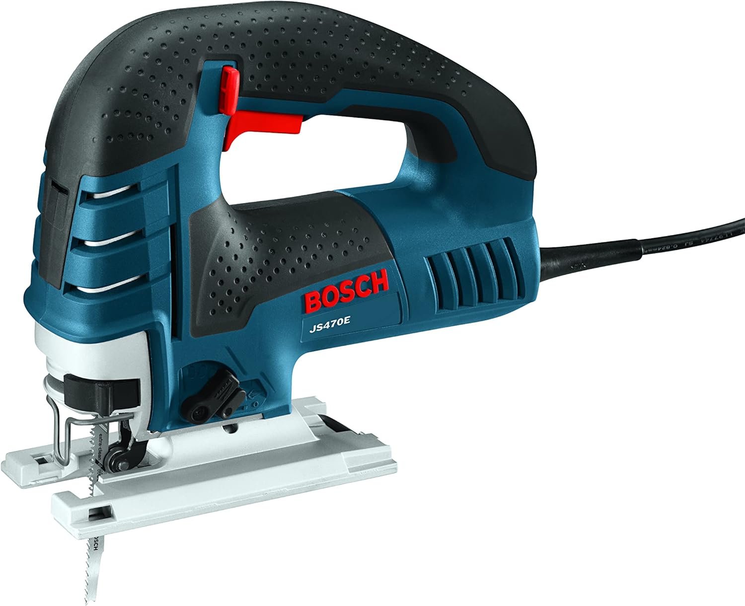 BOSCH Top-Handle Jig Observed 7.0 Amplifier, 3,100 SPM, forty five Level Beveled Slices, Variable-Speed Command, Ergonomic Layout, Corded (JS470E)