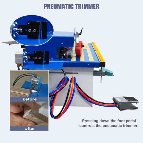 TECHTONGDA Advantage Bander Personal Computer Automatic Double-Sided Advantage Lace Maker for Wood Working, Automatic Band Making Straight and also Curved Edges along with 0-6m/ minutes Changeable Grouping Velocity 1200W 2 71IYtFTqqxL. AC SL1500