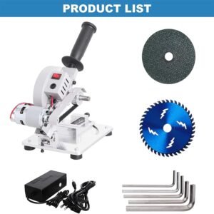 Multifunctional Trimming Maker, Home Small Mini Pc Micro Pc Wood Working Rock Steel Plastic forty five Level Electric Observed - Image 5