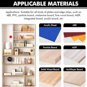 Arc Straight Upper Hand Bander Lace Maker Double-Sided Gluing, Portable Upper Hand Bander Carpentry Upper Hand Lace Maker PVC Abdominal Upper Hand Bander, Upper Hand Lace Rate 0-6m/ minutes Modifiable - Image 5