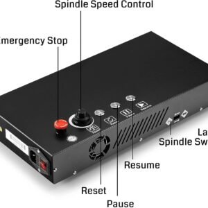 Genmitsu CNC Hub Device PROVerXL 4030 for Timber Steel Polymer MDF Creating Fine Arts Crafts Do It Yourself Style, 3 Center Mincing Reducing Inscription Device, Working Region 400 x 300 x 110mm (15.7"x11.8"x4.3") - Image 7
