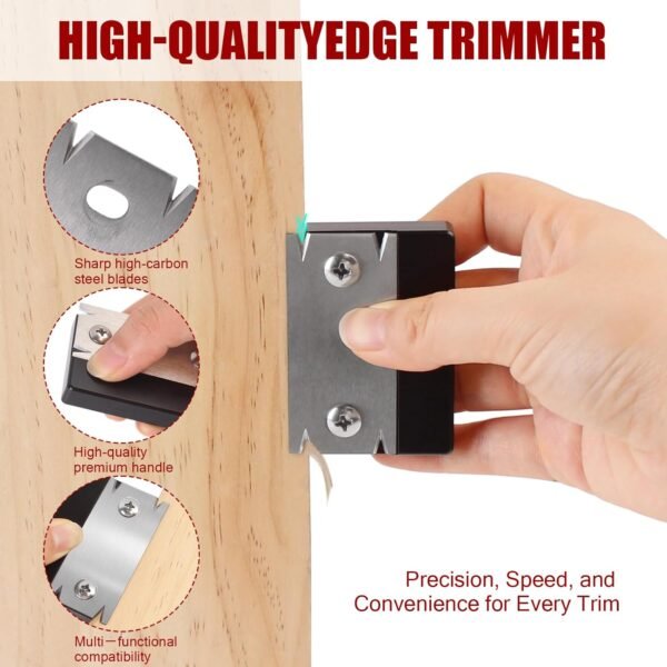 2 Stuff Woodworking Advantage Leaner, Hand Planer Advantage Bander for Burrs, Side Edge Planer, Timber Chamfering Fillet Scrape, Side Lace Cutter Machine for PVC Abdominal Melamine Laminate, Deburring Tool,MG-022D 2 71dL3RvGzLL. SL1500