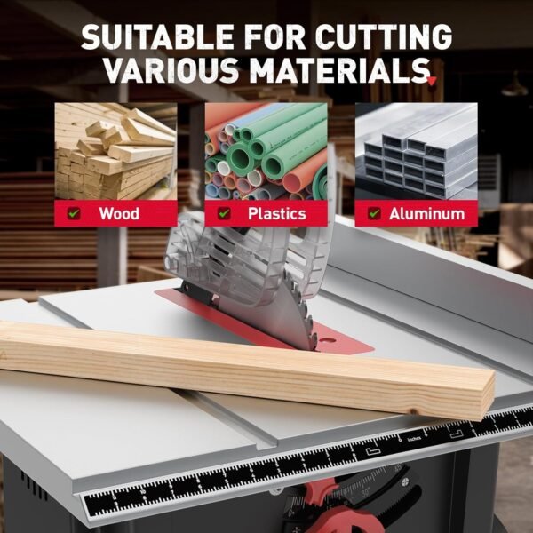 4600RPM Portable Dining table Viewed 10 in, 15Amp Tablesaw, 90 ° Cross Reduce & 0-45 ° Trimming, Multifunctional Benchtop along with 36T Cutter for Do It Yourself, Home Furniture Creating, Woodworking 5 71fn1SSG8zL. AC SL1500