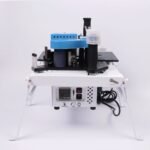 Rhegene Industrial New 110V 765W T90 Portable Guide 10-45mm Lace Strip Glue Edgebanding Side Bander Timber Wood Finishing Carpentry Device