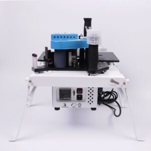 Rhegene Industrial New 110V 765W T90 Portable Guide 10-45mm Lace Strip Glue Edgebanding Side Bander Timber Wood Finishing Carpentry Device