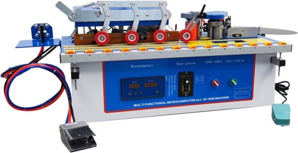 TECHTONGDA Advantage Bander Personal Computer Automatic Double-Sided Advantage Lace Maker TECHTONGDA Advantage Bander Personal Computer Automatic Double-Sided Advantage Lace Maker for Wood Working, Automatic Band Making Straight and also Curved Edges along with 0-6m/ minutes Changeable Grouping Velocity 1200W