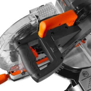 WEN 15-Amp 12-Inch Dual-Bevel Sliding Substance Miter Viewed along with Laser Device (MM1213T) - Image 6