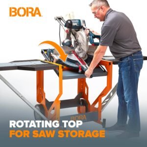 Bora Portamate Miter Viewed Stand Up Job Terminal 400 Lbs Maximum Body Weight Portable Rolling Dining Table Viewed Stand Up Work Bench along with Folding Part Expansions Miter Viewed Stands Up PM-8000 10 Bora Portamate Miter Viewed Stand Up Job Terminal 400 Lbs Maximum Body Weight Portable Rolling Dining Table Viewed Stand Up Work Bench along with Folding Part Expansions Miter Viewed Stands Up PM-8000 - Image 4
