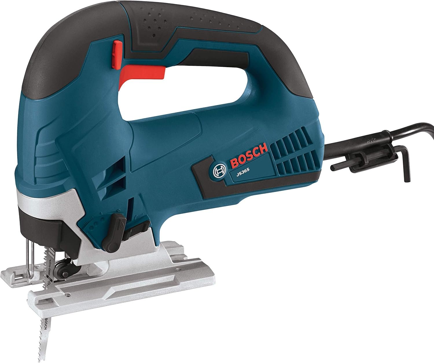 BOSCH JS365 120V 6.5 Amplifier Top-Handle Jigsaw Set Changeable Velocity, forty five Level Bevel Cuts, Around 3,000 SPM