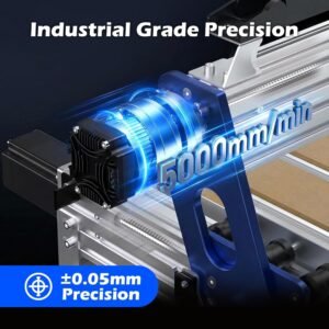 Genmitsu CNC Hub Device PROVerXL 4030 V2, NEMA 23 Closed-Loop Stepper Electric Motor, 3 Center Mincing Device along with 400W Pin, Quick Velocity for Hardwood Metallic Polymer PCB MDF, Working Place 400 x 300 x 110mm - Image 2