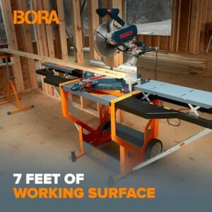 Bora Portamate Miter Viewed Stand Up Job Terminal 400 Lbs Maximum Body Weight Portable Rolling Dining Table Viewed Stand Up Work Bench along with Folding Part Expansions Miter Viewed Stands Up PM-8000 13 Bora Portamate Miter Viewed Stand Up Job Terminal 400 Lbs Maximum Body Weight Portable Rolling Dining Table Viewed Stand Up Work Bench along with Folding Part Expansions Miter Viewed Stands Up PM-8000 - Image 7